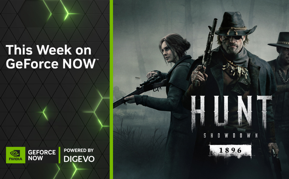 Jueves de GFN: juegos destacados de la semana en GeForce NOW powered by DIGEVO, incluyendo lanzamientos como Hunt: Showdown 1896.